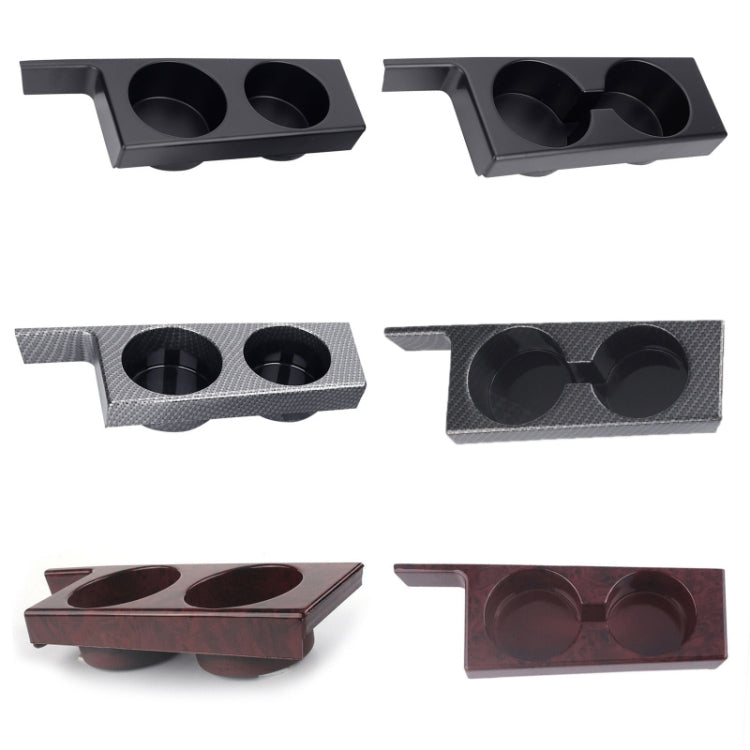 For BMW 5 Series E39/528i/530i/M5 Left-hand Drive Car Central Control Cup Holder, Color: Rosewood Color - Car Drink Holders by PMC Jewellery | Online Shopping South Africa | PMC Jewellery | Buy Now Pay Later Mobicred