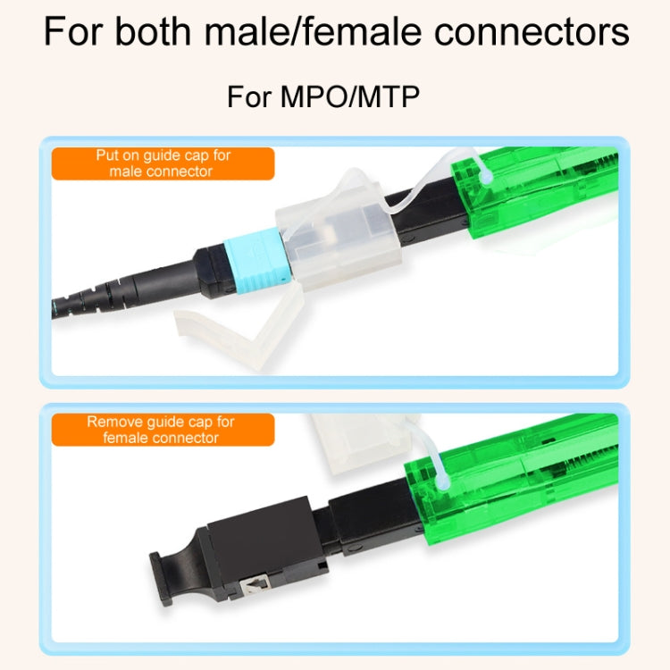 For MPO / MTP Fiber Optic Cleaning Pen Optical Module Ferrule Endface Cleaner(Blue) - Lan Cable and Tools by PMC Jewellery | Online Shopping South Africa | PMC Jewellery | Buy Now Pay Later Mobicred