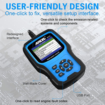 ANCEL BM700 For BMW Full System Diagnostic OBDII Tester Maintenance And Resetting Repair Tools - Electronic Test by ANCEL | Online Shopping South Africa | PMC Jewellery | Buy Now Pay Later Mobicred