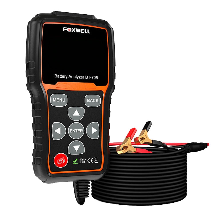 FOXWELL BT705 12V 24V Car Battery Test Analyzer Cranking and Charging System Test - Electronic Test by FOXWELL | Online Shopping South Africa | PMC Jewellery | Buy Now Pay Later Mobicred