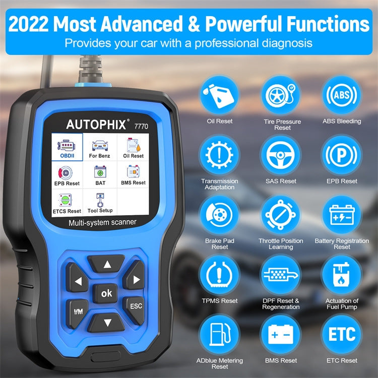 AUTOPHIX 7770 For Mercedes Benz Car Full System OBDII Diagnostic Tool Maintenance Tester - Electronic Test by AUTOPHIX | Online Shopping South Africa | PMC Jewellery | Buy Now Pay Later Mobicred