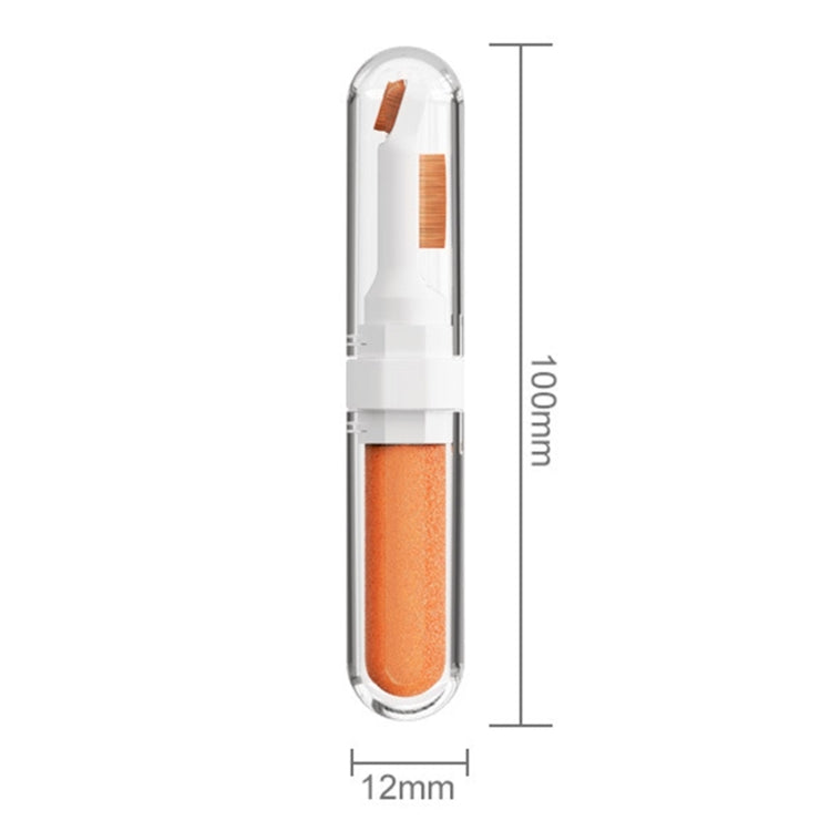 2pcs 3-in-1 Multi-purpose Bluetooth Earphone Cleaning Pen Keyboard Cleaning Brush(Orange) - Other Accessories by PMC Jewellery | Online Shopping South Africa | PMC Jewellery | Buy Now Pay Later Mobicred