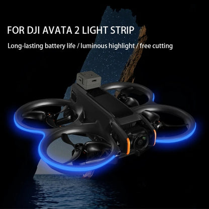 For DJI Avata 2 RCSTQ Colorful Luminous Light Belt High Bright Tube Night Flight Warning Light Strip(Fluorescent) - Other by RCSTQ | Online Shopping South Africa | PMC Jewellery | Buy Now Pay Later Mobicred