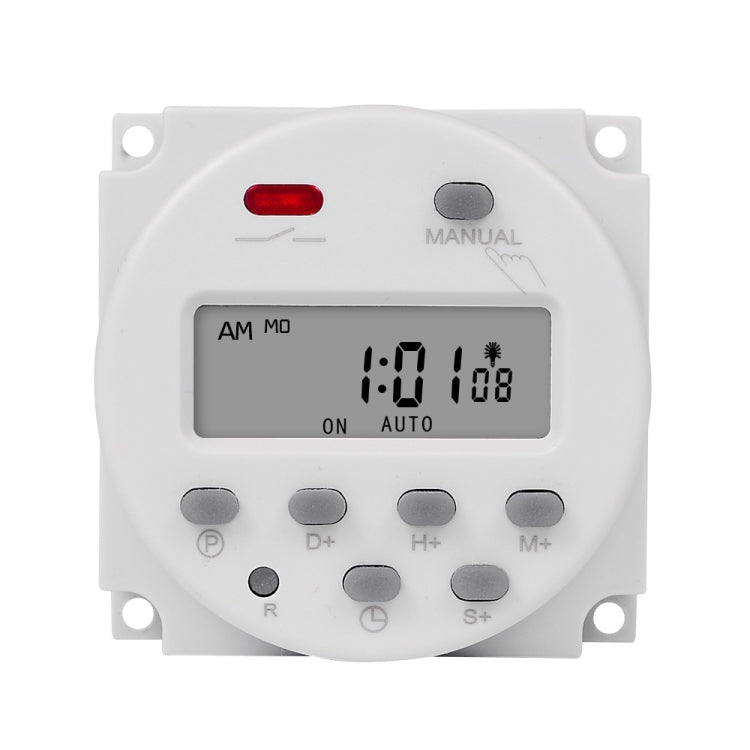 SINOTIMER CN101S-2 220V 1 Second Interval Digital LCD Timer Switch 7 Days Weekly Programmable Time Relay - Switch by SINOTIMER | Online Shopping South Africa | PMC TechLife | Buy Now Pay Later Mobicred
