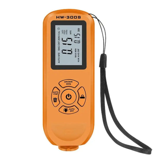 HW-300S High Precision Coating Thickness Gauge Anti-skid Paint Film Gauge(Orange Horizontal Screen) - Coating Thickness Gauge by PMC Jewellery | Online Shopping South Africa | PMC Jewellery | Buy Now Pay Later Mobicred