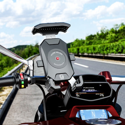 Kewig Motorcycle Heightened Navigation Bracket Outdoor Riding Anti-Theft Cell Phone Holder, Model: M14-C4 - Holder by Kewig | Online Shopping South Africa | PMC Jewellery | Buy Now Pay Later Mobicred