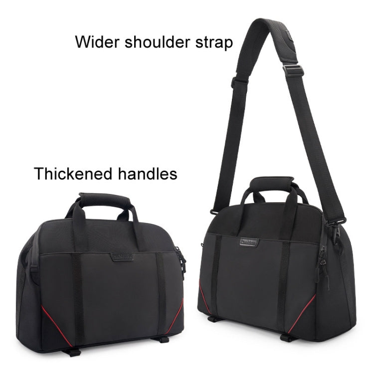 Cwatcun D109 Portable Casual Waterproof Multi-Function Camera Storage Photography Bag, Color: Medium Black - free shipping - PMC TechLife - Order now!