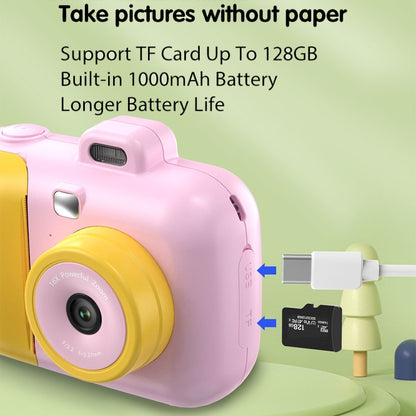 2.4-Inch Smart Digital Kids Thermal Printing Camera With Printing Paper, Color: 503J Pink Fixed Focus - Children Cameras by PMC Jewellery | Online Shopping South Africa | PMC Jewellery | Buy Now Pay Later Mobicred