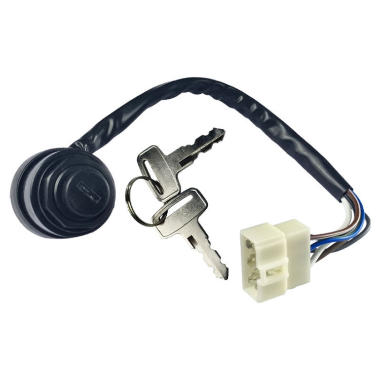 For Kawasaki ATV/UTV Starter Power Ignition Switch Key Lock(Black) - Engines & Engine Parts by PMC TechLife | Online Shopping South Africa | PMC TechLife | Buy Now Pay Later Mobicred