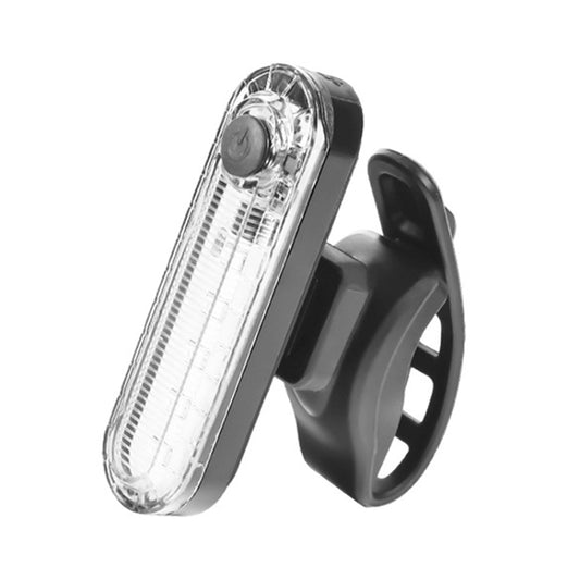 Mountain Bike Night Riding Warning Lamp Bicycle USB Charging Tail Light(White) - Taillights by PMC Jewellery | Online Shopping South Africa | PMC Jewellery | Buy Now Pay Later Mobicred