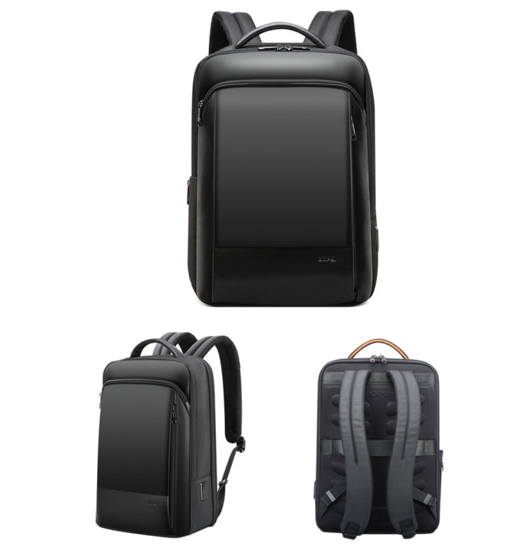 Bopai 61-53111 Large-capacity Waterproof Business Laptop Backpack With USB+Type-C Port(Black) - Backpack by Bopai | Online Shopping South Africa | PMC Jewellery | Buy Now Pay Later Mobicred