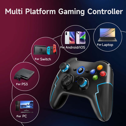 EasySMX 9013Pro  Wireless Game Controller For Switch / PS3 / IOS / Android / PC(White Green) - Gamepads by EasySMX | Online Shopping South Africa | PMC Jewellery | Buy Now Pay Later Mobicred