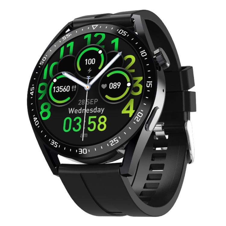 HW28 1.39-inch IP67 Waterproof Health Monitoring Bluetooth Call Smart Watch with NFC Payment(Black) - Smart Watches by PMC Jewellery | Online Shopping South Africa | PMC Jewellery | Buy Now Pay Later Mobicred