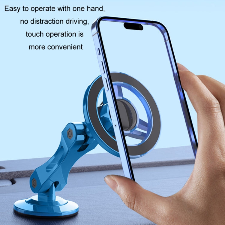 Magsafe Car Magnetic Rotating Adjustable Mobile Phone Holder(Blue) - Car Holders by PMC Jewellery | Online Shopping South Africa | PMC Jewellery | Buy Now Pay Later Mobicred