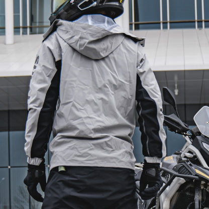 SULAITE Outdoor Motorcycle Riding Full Body Split Raincoat Suit, Size: XXL(Black) - Raincoat by SULAITE | Online Shopping South Africa | PMC Jewellery | Buy Now Pay Later Mobicred