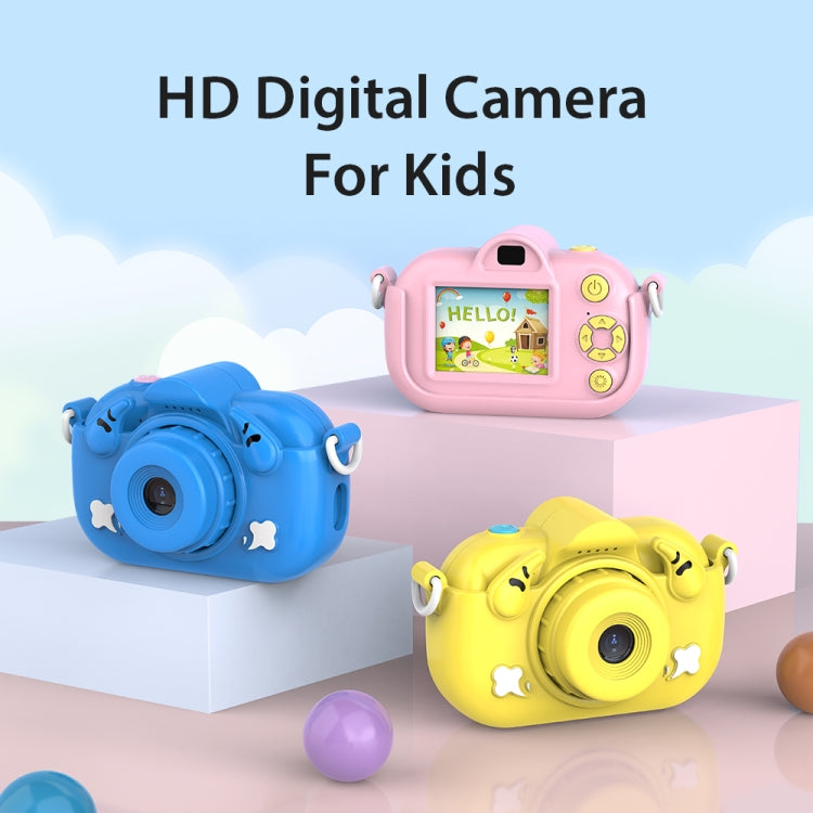 DC501 2.0-Inch 4X Zoom HD Digital Camera Mini Children Photography Camera, Color: Blue+32G - Children Cameras by PMC Jewellery | Online Shopping South Africa | PMC Jewellery | Buy Now Pay Later Mobicred