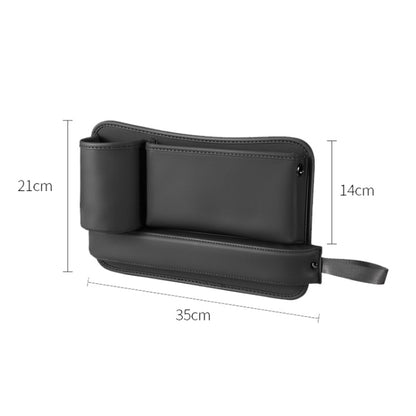 Car Seam Organizer Multi-functional Car Seat Center Control Universal Seat Seam Storage Box, Color: Black Passenger Seat - Stowing Tidying by PMC Jewellery | Online Shopping South Africa | PMC Jewellery | Buy Now Pay Later Mobicred