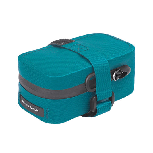 Rhinowalk RK5200 0.39L Bicycle Lightweight Waterproof Tail Bag Outdoor Cycling TPU Saddle Bag(Blue) - Bicycle Bags by Rhinowalk | Online Shopping South Africa | PMC Jewellery | Buy Now Pay Later Mobicred