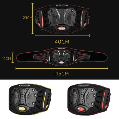 SULAITE Motorcycle Riding Breathable Anti-Fall Belt, Color: Red L/XL - Protective Gear by SULAITE | Online Shopping South Africa | PMC Jewellery | Buy Now Pay Later Mobicred