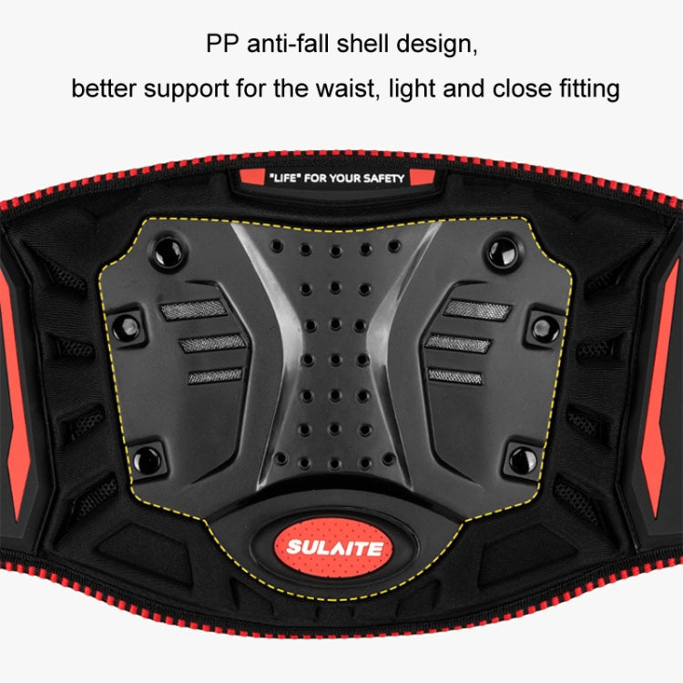 SULAITE Motorcycle Riding Breathable Anti-Fall Belt, Color: Red S/M - Protective Gear by SULAITE | Online Shopping South Africa | PMC TechLife | Buy Now Pay Later Mobicred