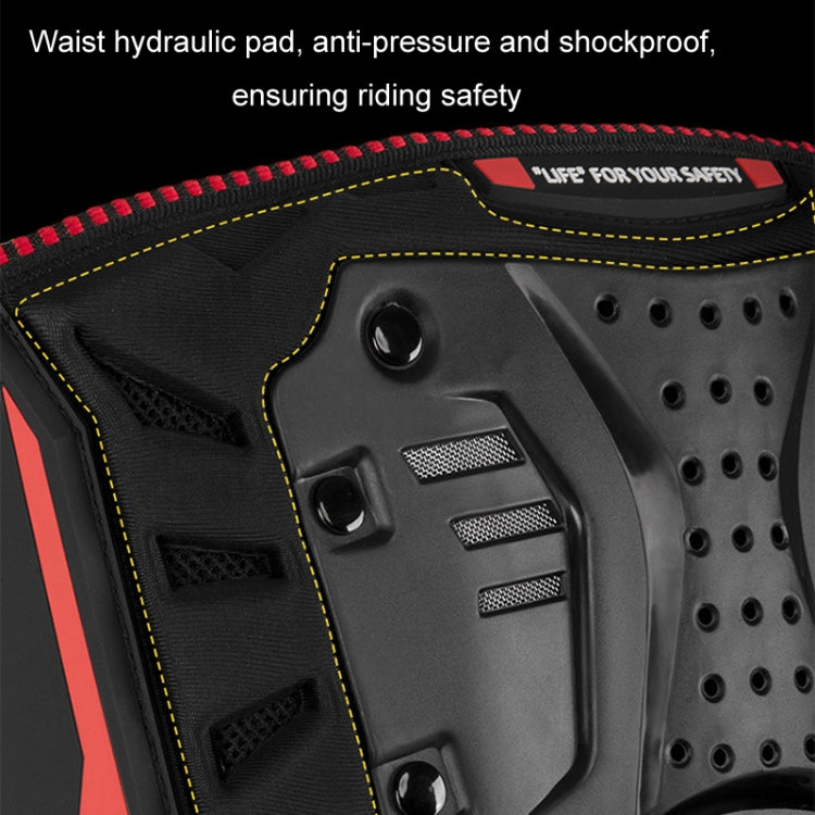 SULAITE Motorcycle Riding Breathable Anti-Fall Belt, Color: Red L/XL - Protective Gear by SULAITE | Online Shopping South Africa | PMC TechLife | Buy Now Pay Later Mobicred