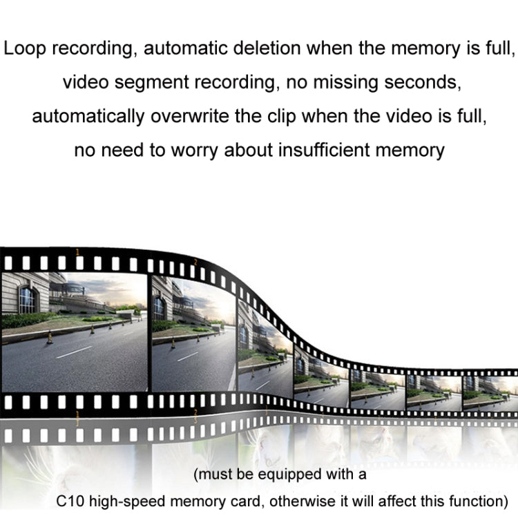 Android ADAS HD Night Vision 1080P USB Driving Recorder, Model: Single Lens(No Card) - Car DVRs by PMC TechLife | Online Shopping South Africa | PMC TechLife | Buy Now Pay Later Mobicred