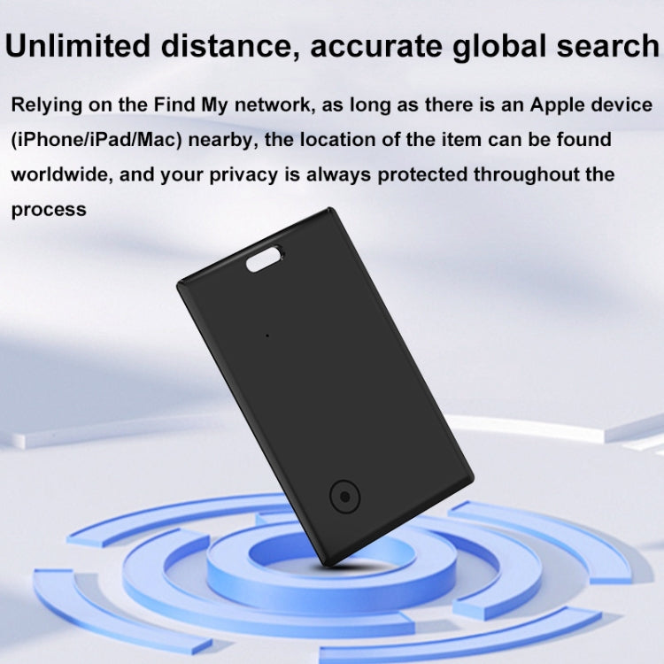 For Apple Series S11 Card-Type Positioning Smart Anti-Lost Device Locator - Pet Tracker by PMC TechLife | Online Shopping South Africa | PMC TechLife | Buy Now Pay Later Mobicred