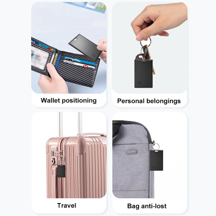For Apple Series S11 Card-Type Positioning Smart Anti-Lost Device Locator - Pet Tracker by PMC TechLife | Online Shopping South Africa | PMC TechLife | Buy Now Pay Later Mobicred