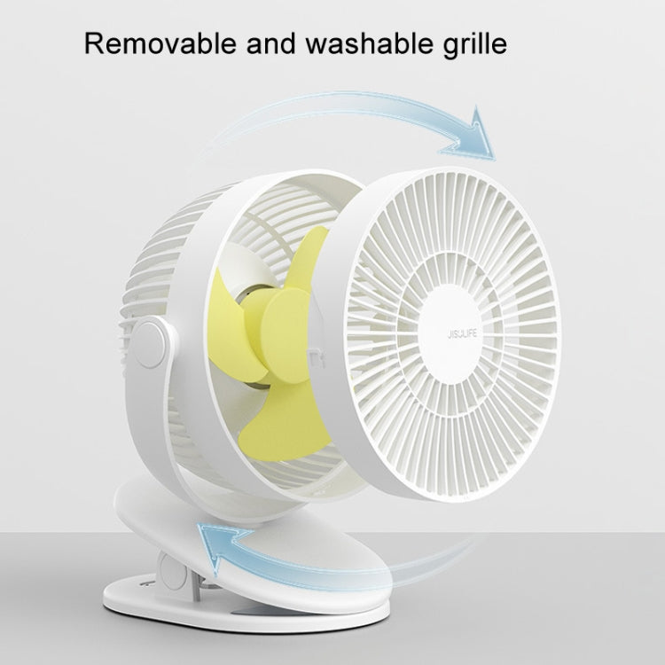 JisuLife FA29A Clip Desktop Mini Fan Portable USB Rechargeable Fan(Dark Green) - Electric Fans by JisuLife | Online Shopping South Africa | PMC Jewellery | Buy Now Pay Later Mobicred