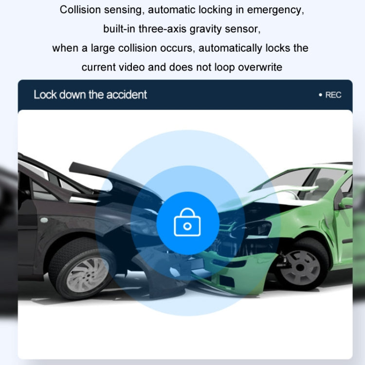 WIFI Mobile Phone 2K Ultra-Clear 360-Degree Rotating Driving Recorder, Version: USB Short Line(No TF Card) - Car DVRs by PMC Jewellery | Online Shopping South Africa | PMC Jewellery | Buy Now Pay Later Mobicred