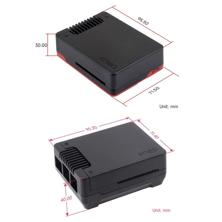 Waveshare 26587 For Raspberry Pi 5 Argon Neo Aluminum Alloy Case, Spec: M.2 Upgraded - Raspberry Pi Accessories by Waveshare | Online Shopping South Africa | PMC Jewellery | Buy Now Pay Later Mobicred