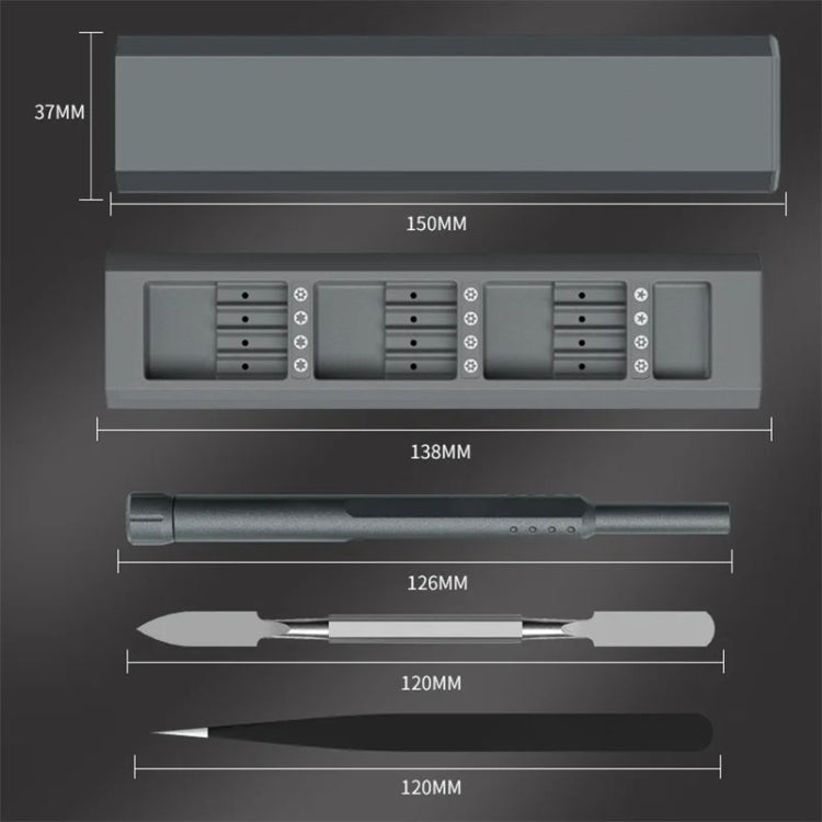 44-in-1 Precision Screwdriver Set Mobile Phone Computer Disassembly Tool - Screwdriver Set by PMC Jewellery | Online Shopping South Africa | PMC Jewellery | Buy Now Pay Later Mobicred