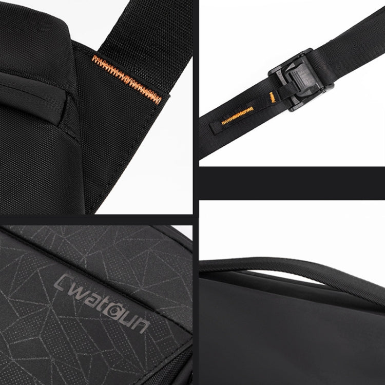 Cwatcun D133 Camera Chest Bag Multi-functional Handheld Slanting Cross Shoulder Camera Casual Bag, Color: Large Black - free shipping - PMC TechLife - Order now!