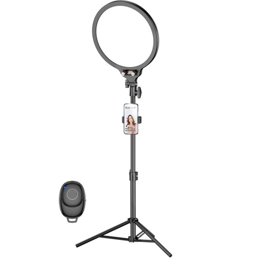 12.6 Inch Full-Screen Selfie Ring Light Tripod Set For Live Stream, Spec: 210cm Bracket - Selfie Light by PMC Jewellery | Online Shopping South Africa | PMC Jewellery | Buy Now Pay Later Mobicred