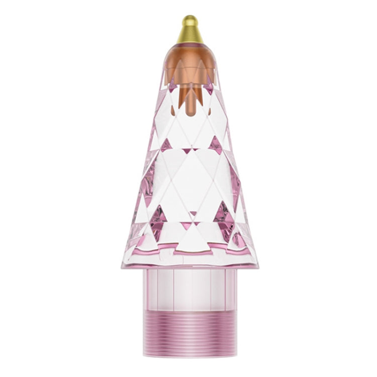For Apple Pencil 1 / 2 Generation & USB-C Stylus Modified Pen Tip Diamond Crystal Pencil Nib(Transparent Pink) - free shipping - PMC Jewellery - Order now!
