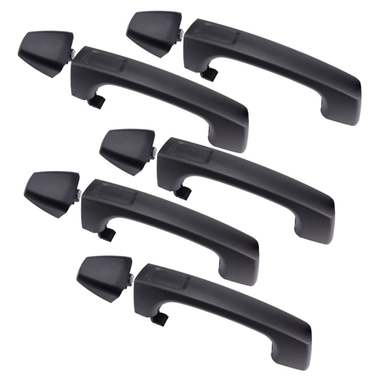 For Hummer H3 Front Rear Door Handles, Specifications: 5pcs - Door Handles by PMC Jewellery | Online Shopping South Africa | PMC Jewellery | Buy Now Pay Later Mobicred