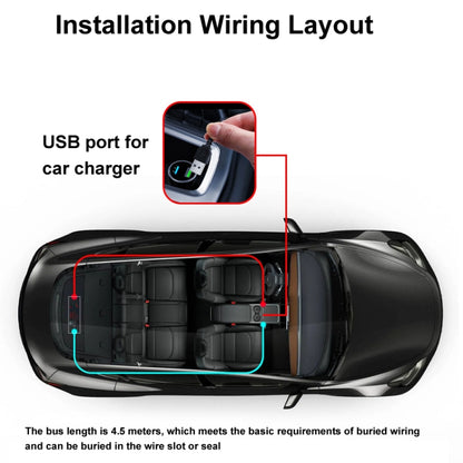 7x17.3cm（16 x 32 LEDs) Car Flexible Display Advertising Screen APP Bluetooth Smart Screen - Car Monitor by PMC Jewellery | Online Shopping South Africa | PMC Jewellery | Buy Now Pay Later Mobicred