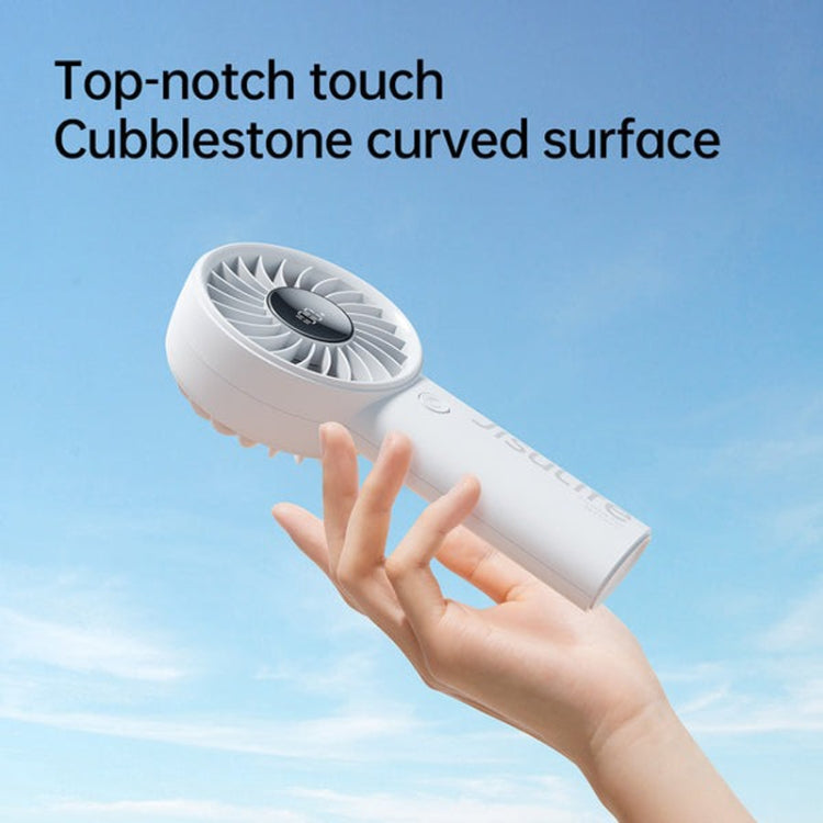 JisuLife Life4 Handheld Portable Small Rechargeable Fan, Battery Capacity: 3600mAh Gray - Electric Fans by JisuLife | Online Shopping South Africa | PMC Jewellery | Buy Now Pay Later Mobicred