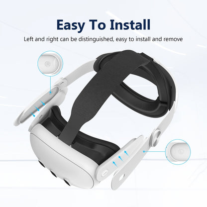 For Meta Quest 3 VR Headset Comfort Sponge Head Strap Replacement Parts - VR Accessories by PMC Jewellery | Online Shopping South Africa | PMC Jewellery | Buy Now Pay Later Mobicred