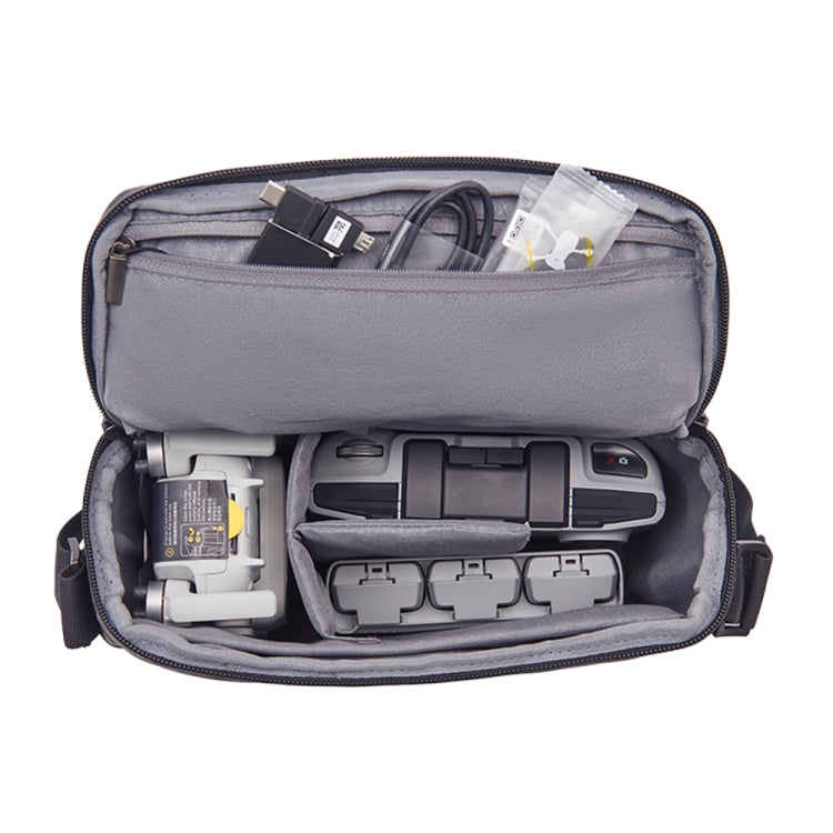 For DJI Mini 4K / Mini 2 SE / Mini 2 Portable Waterproof Shoulder Bag Messenger Bag(Black) - free shipping - PMC TechLife - Order now!