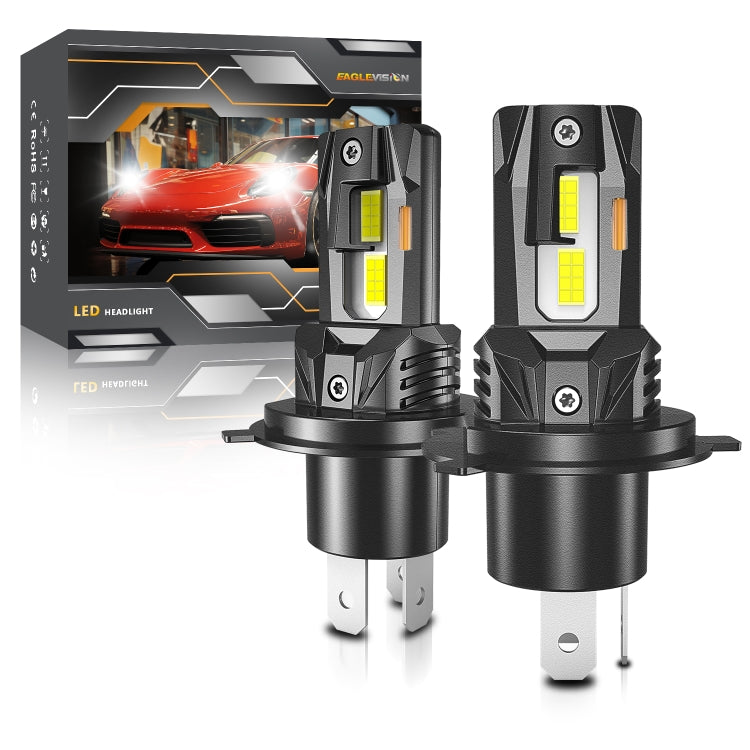 Car Universal Direct Plug LED Headlight Retrofit Bulb, Specifications: H4/9003 - LED Headlamps by PMC Jewellery | Online Shopping South Africa | PMC Jewellery | Buy Now Pay Later Mobicred