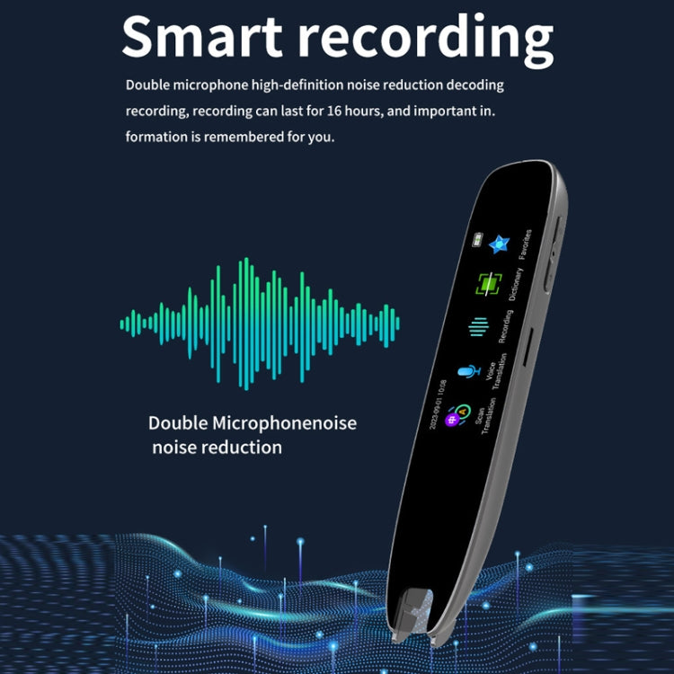 International Version Multi-language Scanning Offline Intelligent Simultaneous Translation Pen(Gray) -  by PMC Jewellery | Online Shopping South Africa | PMC Jewellery | Buy Now Pay Later Mobicred