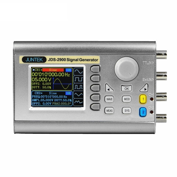 JUNTEK Programmable Dual-Channel DDS Function Arbitrary Waveform Signal Generator, Frequency: 30MHz(UK Plug) - free shipping - PMC Jewellery - Order now!
