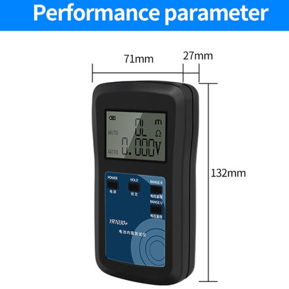 NiMH Lead-acid Button 100V Lithium Battery Bottle Internal Resistance Tester(YR1035+) - Battery & Resistance Tester by PMC Jewellery | Online Shopping South Africa | PMC Jewellery | Buy Now Pay Later Mobicred