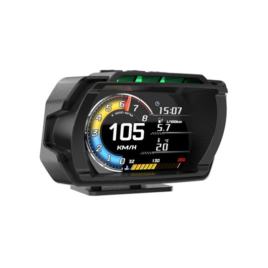 HUD Head-up Display OBD LCD Mileage Speedometer(Korean Version) - Head Up Display System by PMC Jewellery | Online Shopping South Africa | PMC Jewellery | Buy Now Pay Later Mobicred