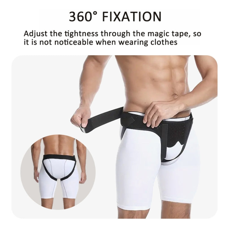 Adult Men Hernia Belt With 2 Removable Compression Pads Groin Care Belt, Size: M - Corrector by PMC Jewellery | Online Shopping South Africa | PMC Jewellery | Buy Now Pay Later Mobicred