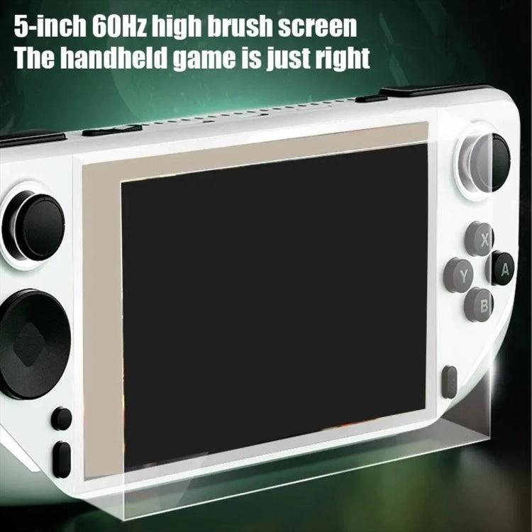 E6 Handheld Game Console 5 Inch IPS Screen Retro Gamebox  With 2 Handles 32GB(Green) - Pocket Console by PMC Jewellery | Online Shopping South Africa | PMC Jewellery | Buy Now Pay Later Mobicred