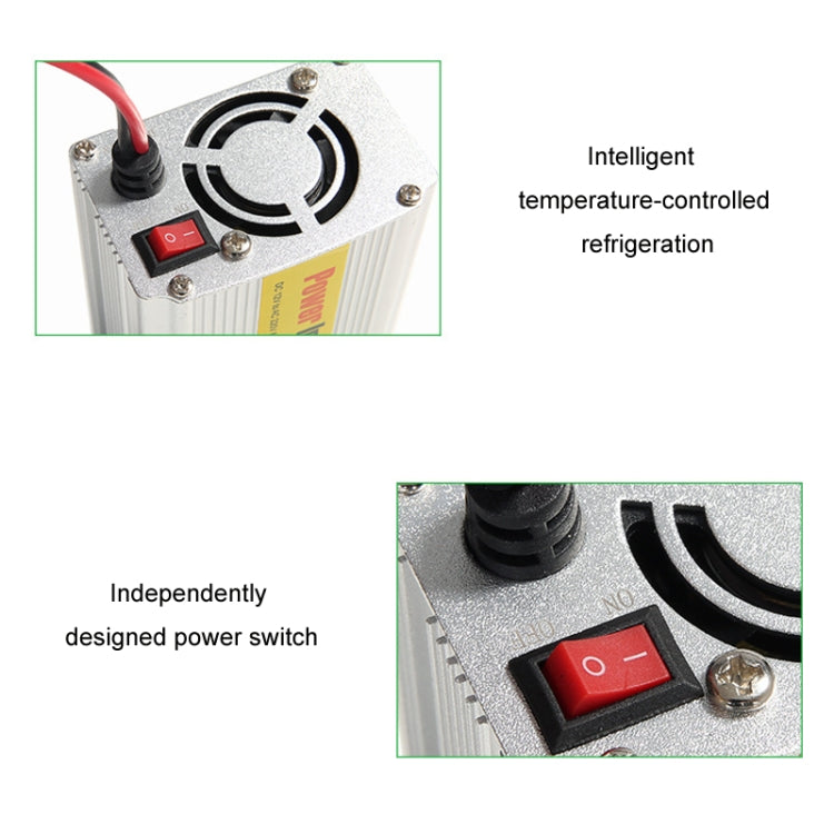 150W Car Inverter Modified Wave Automotive Power Conversion, Specification: 12V To 220V - Modified Square Wave by PMC Jewellery | Online Shopping South Africa | PMC Jewellery | Buy Now Pay Later Mobicred