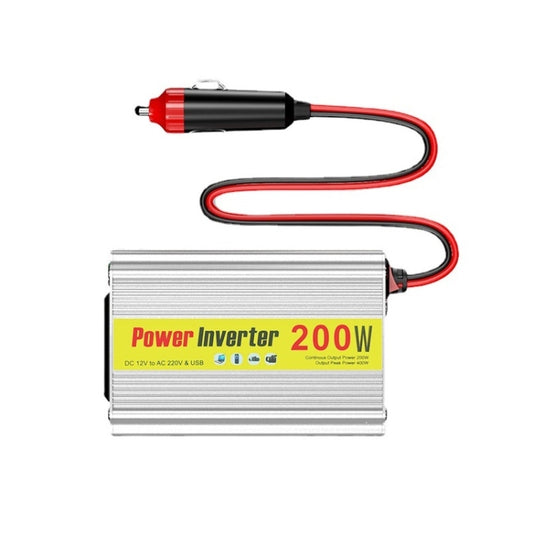 200W Modified Sine Wave Inverter Car Mobile Phone 2.1A Universal Power Supply, Specification: 12 To 220V - Modified Square Wave by PMC Jewellery | Online Shopping South Africa | PMC Jewellery | Buy Now Pay Later Mobicred