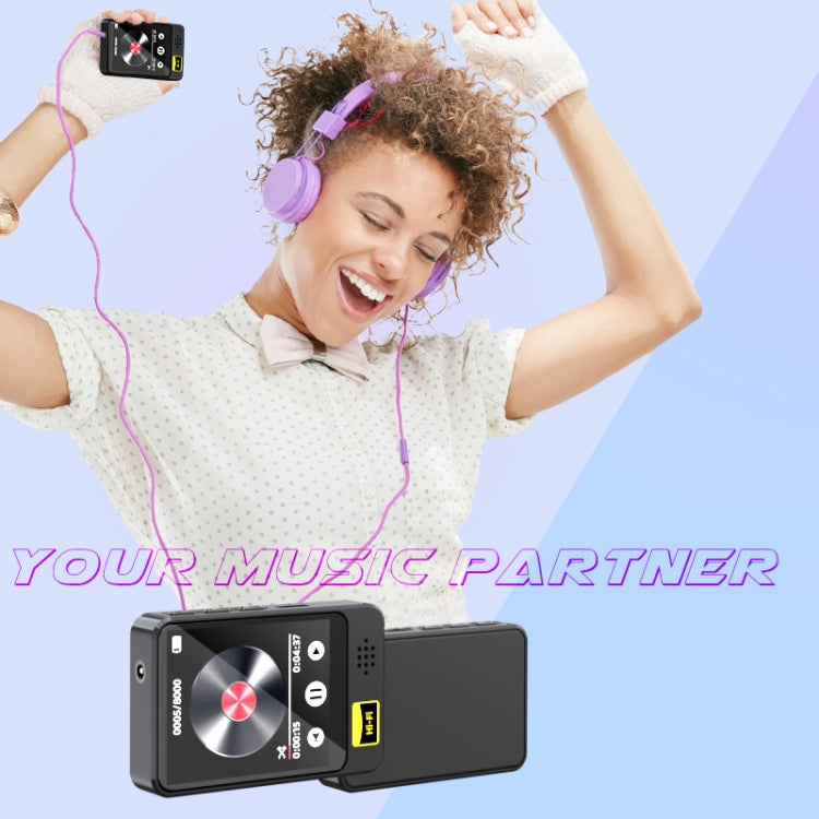 MP3 / MP4 Music Player Bluetooth Radio E-book Playback Walkman, Memory: 32GB(Black) - MP3 Player by PMC Jewellery | Online Shopping South Africa | PMC Jewellery | Buy Now Pay Later Mobicred